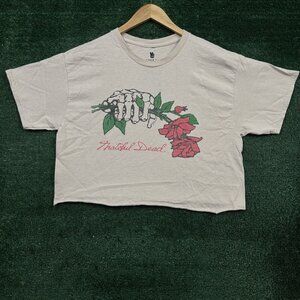 Grateful Dead crop top in size medium